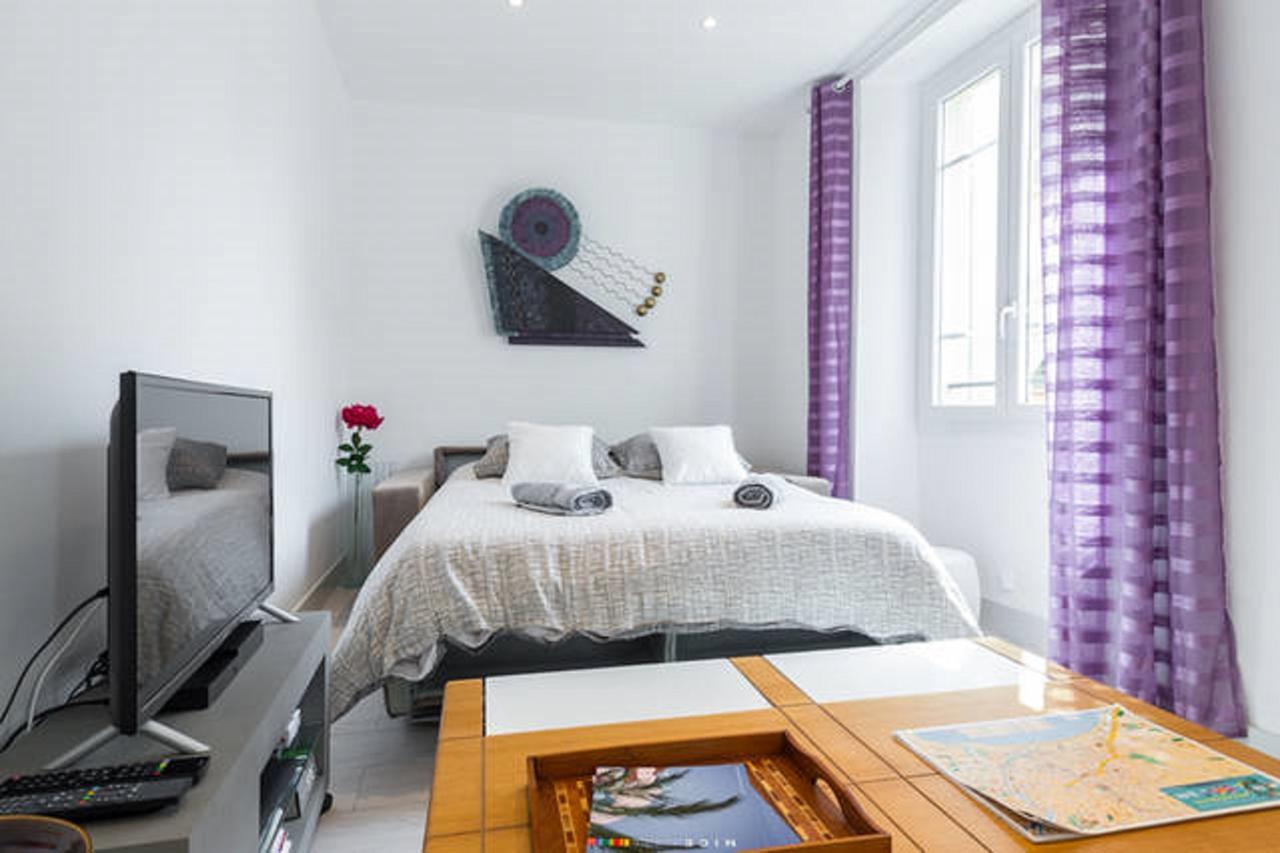 LE ROSSETTI 2 - F2 LUMINEUX, ASCENSEUR, CLIMATISATION, COEUR Vieux-Nisa Exterior foto